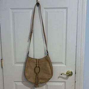 Lucky Brand Tan Crossbody Bag